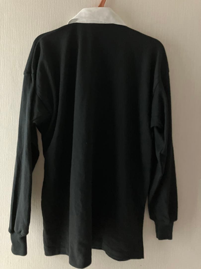 美品　カンタベリー　オールブラックス　ラガーシャツ　サイズM