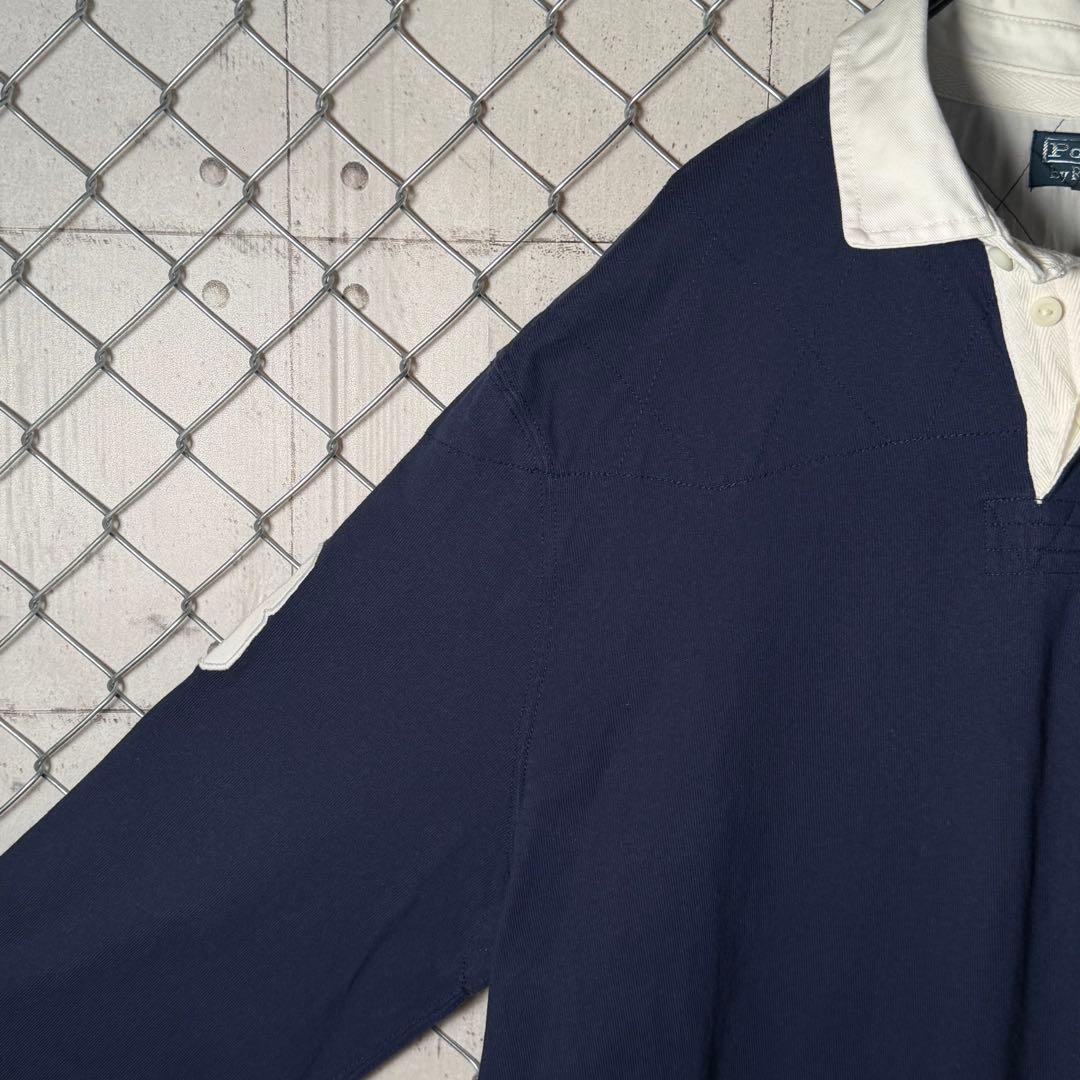 ポロバイラルフローレン ラガーシャツ ビッグポニー ナンバリング 2XL〜