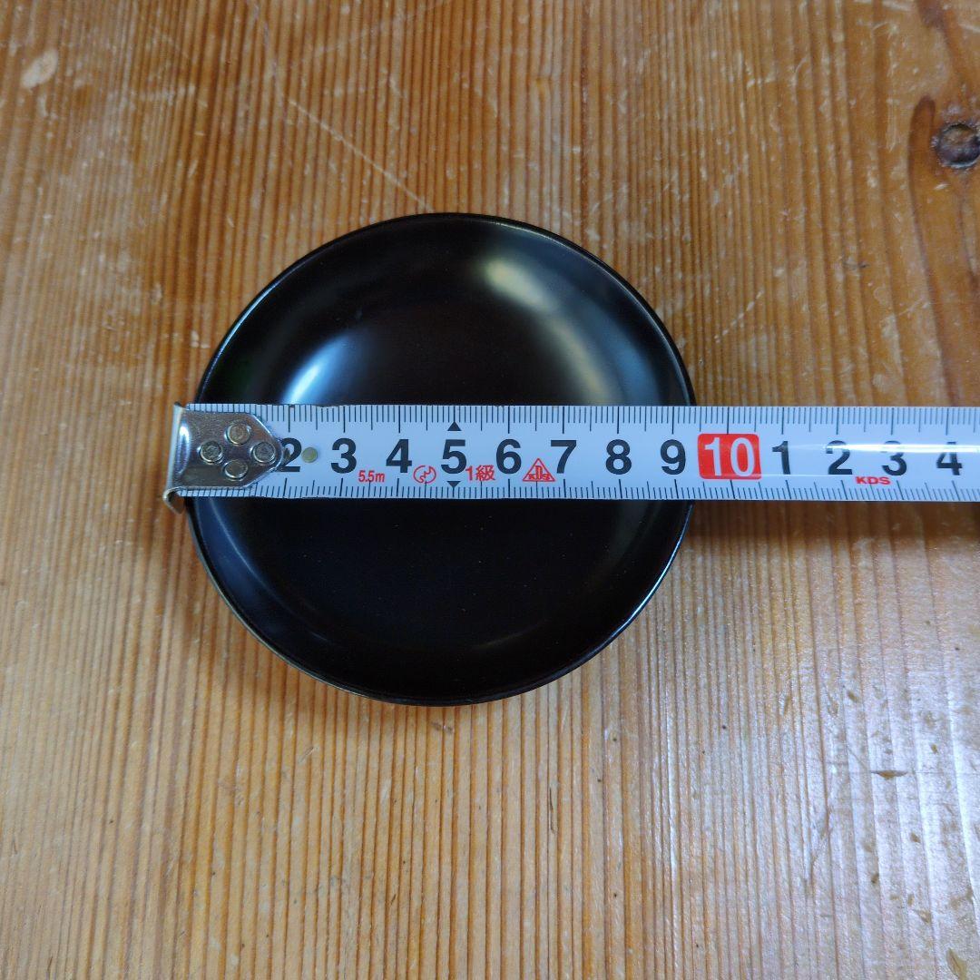 漆器製　黒　膳セット　お盆付き　計5セット