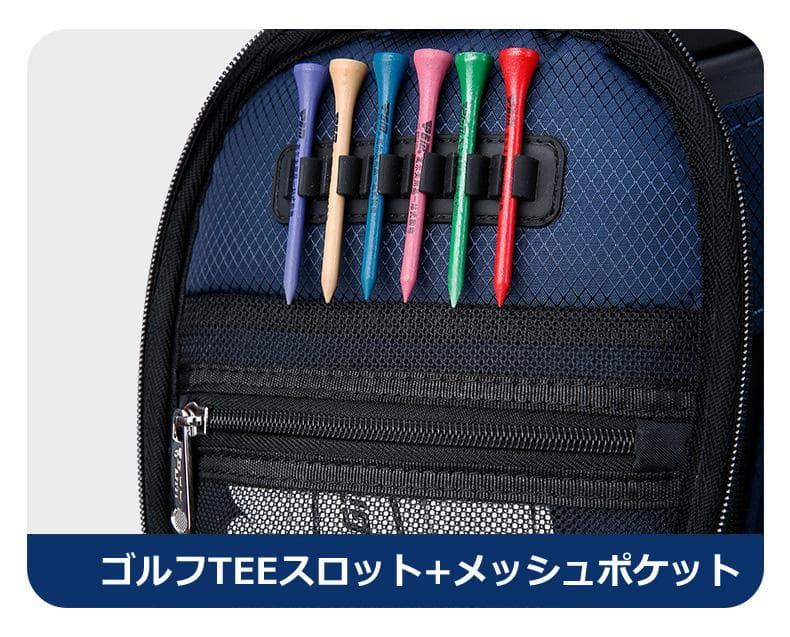 PGM ゴルフバッグ キャディーバッグ 8分割 9型 4輪キャスター 未使用品