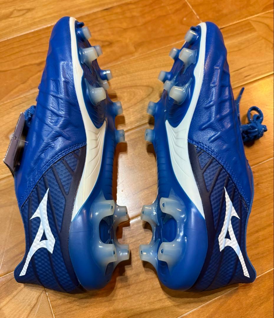 新品レビュラ3ジャパンMizuno サッカーシューズ 青 日本製　27センチ