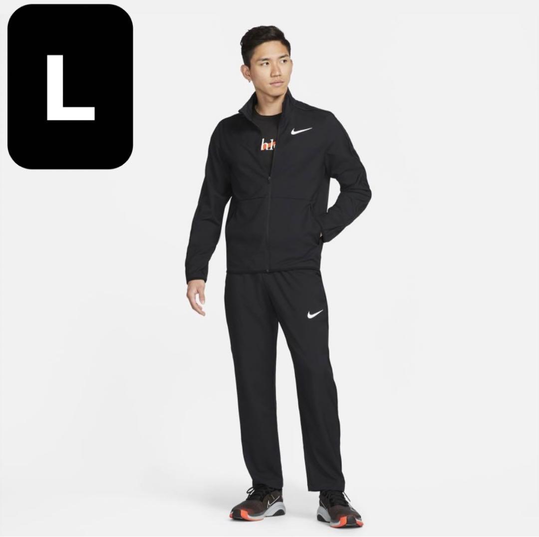 【新品タグ付き】NIKE Dri-FIT セットアップ ★ブラック/Lサイズ