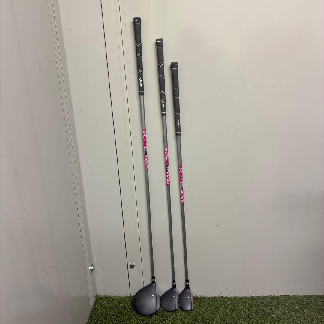 レディースゴルフクラブセット【FILA GOLF】【Afect】【初心者用】