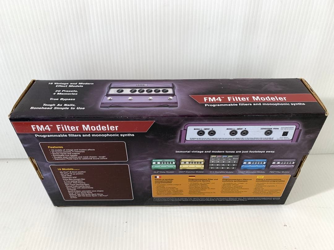 【※動作未確認品】LINE6 FM4 フィルターモデラー M70819-11