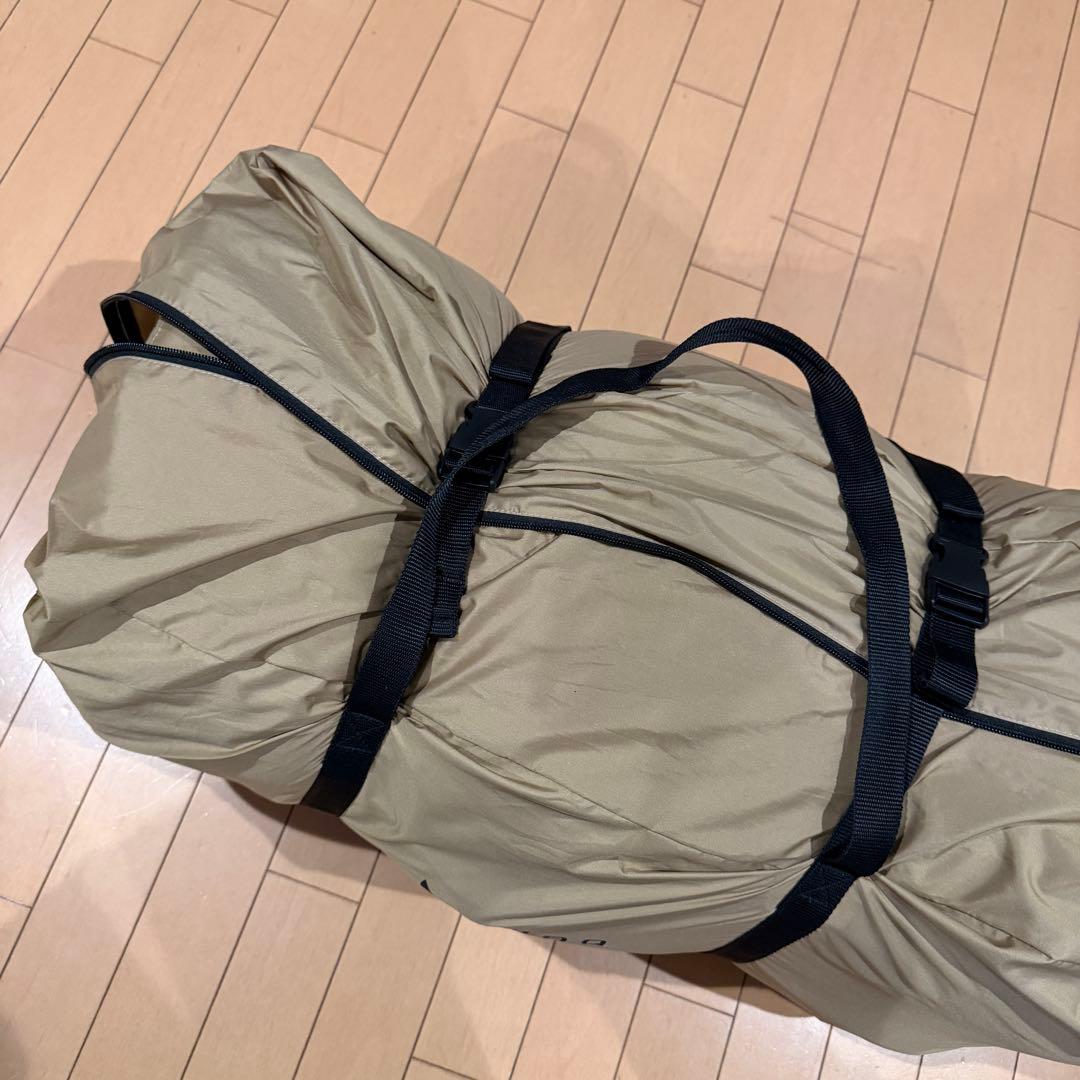 WAQ リラクシングキャンプマット ダブル TAN 厚さ10cm キャンプマット
