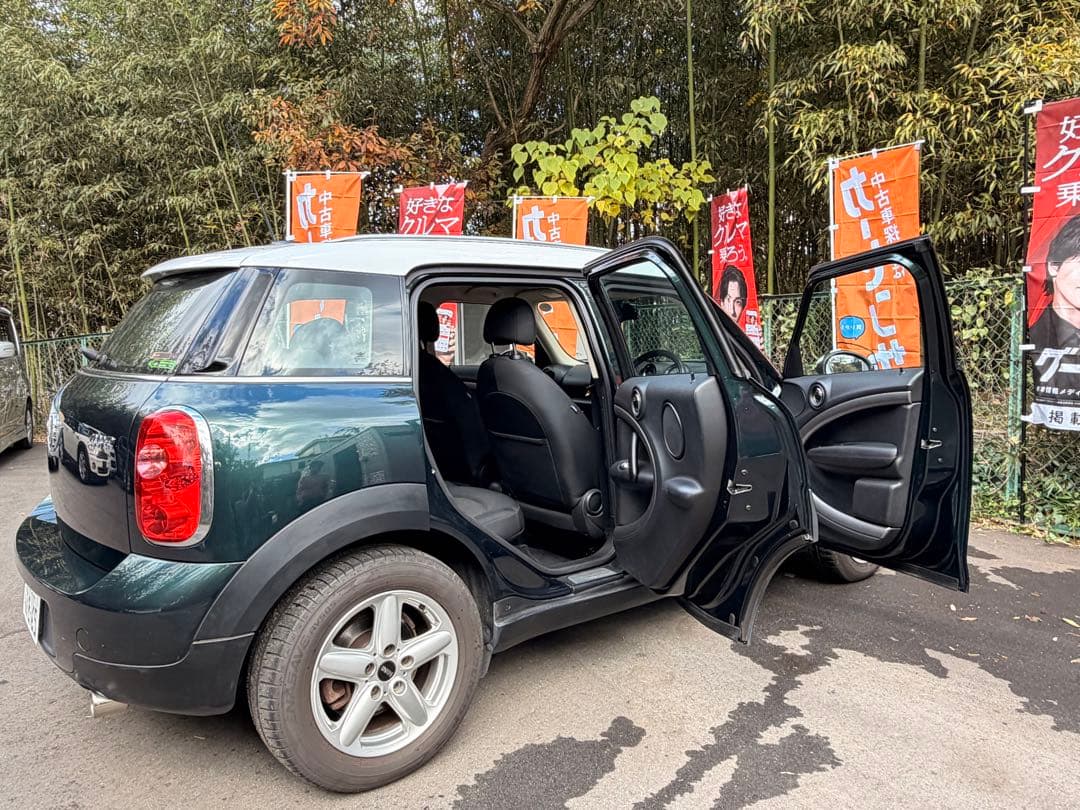 低走行4.9万km MINI クロスオーバーH25年車検R8年9月