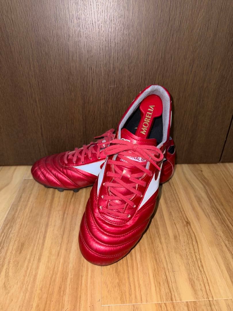 Mizuno Morelia 40周年記念モデル レッド