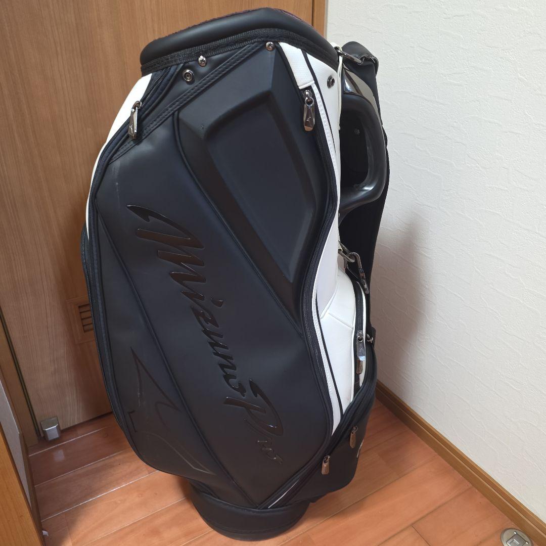 Mizuno Pro キャディバッグ ブラック/ホワイト