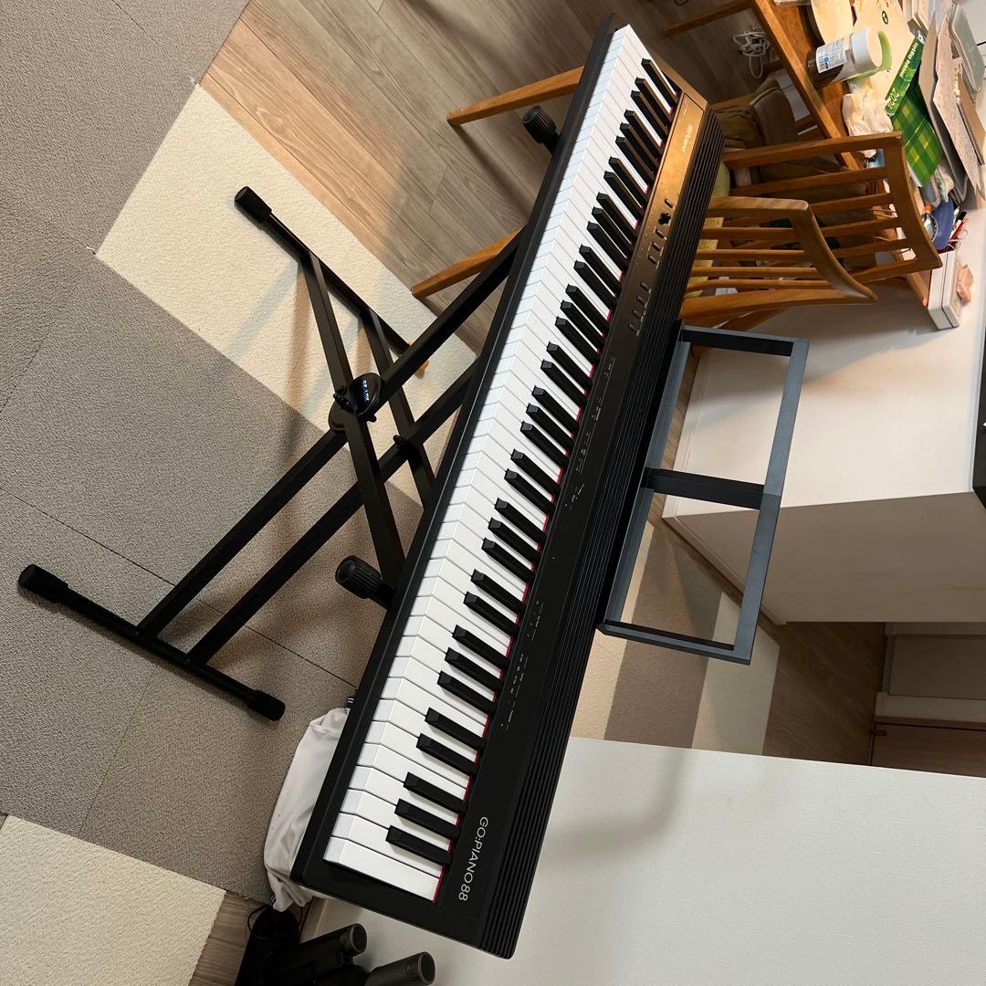 【動作良好】Roland GO:PIANO 88（付属品フルセット/スタンド付）