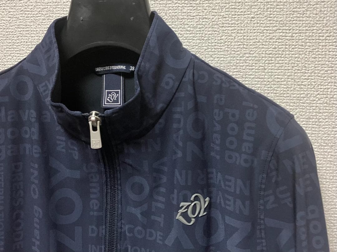 2021 定価3.1万 ZOY/ゾーイ/ゾイ ブルゾン 38/ M ゴルフ