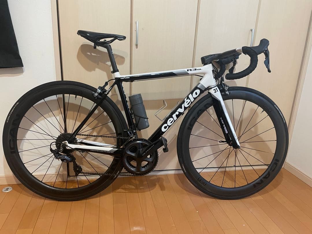 ICAN α50 カーボンホイール チューブレスレディ リムブレーキ用 ホイール
