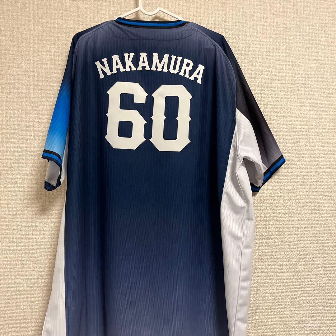 埼玉西武ライオンズ 中村剛也選手 ユニフォーム 60 XL　ビジター