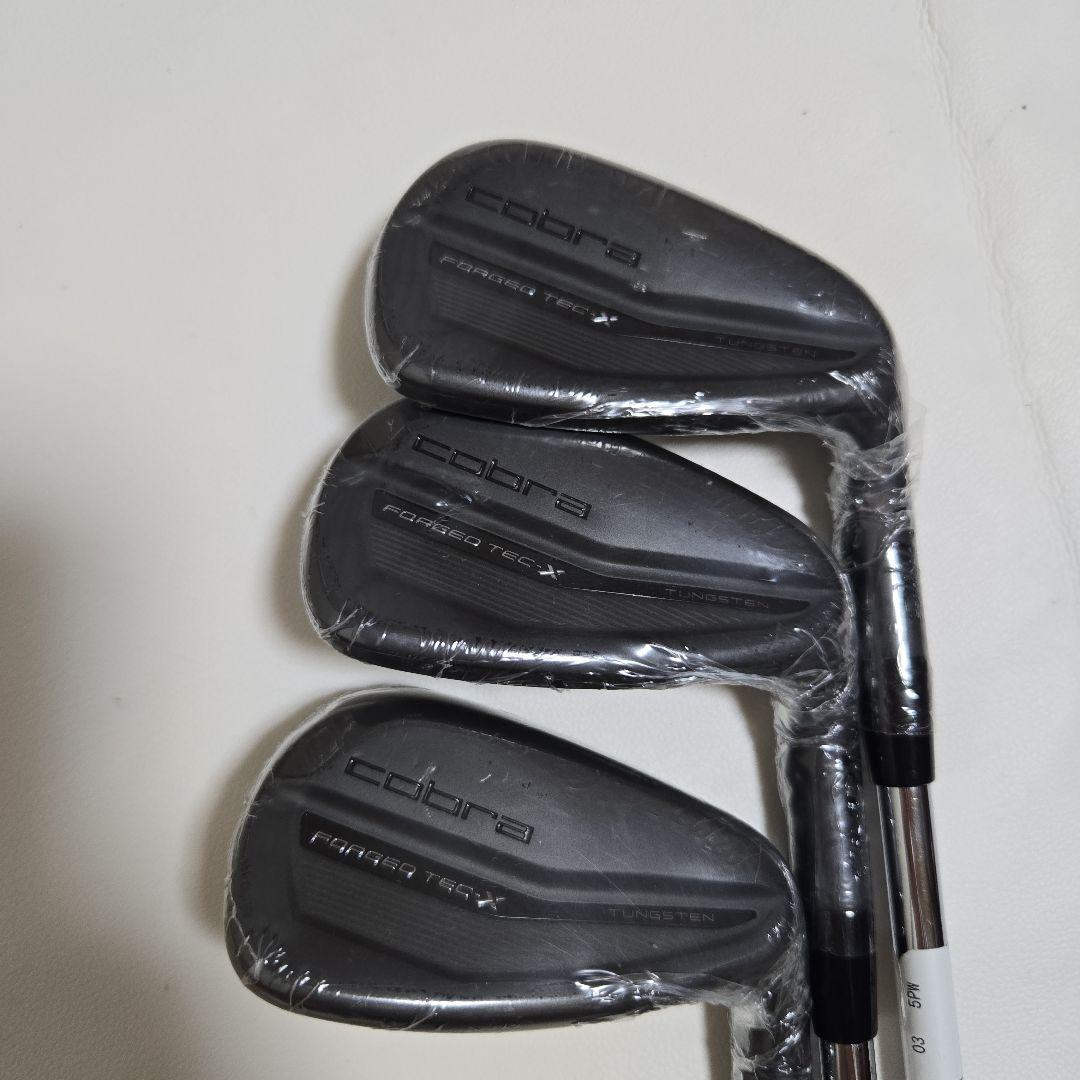 【新品】コブラ KING FORGED TEC X BLACK アイアンセット
