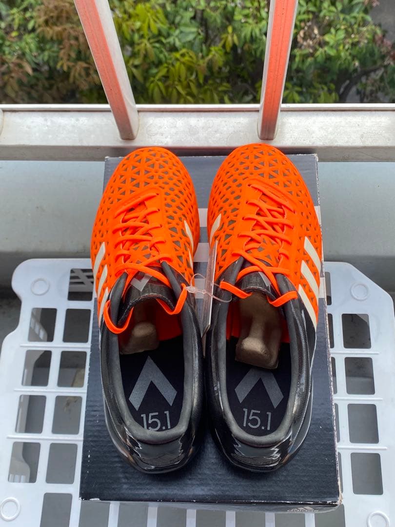 adidas 15.1 サッカーシューズ・スパイク オレンジ/ブラック