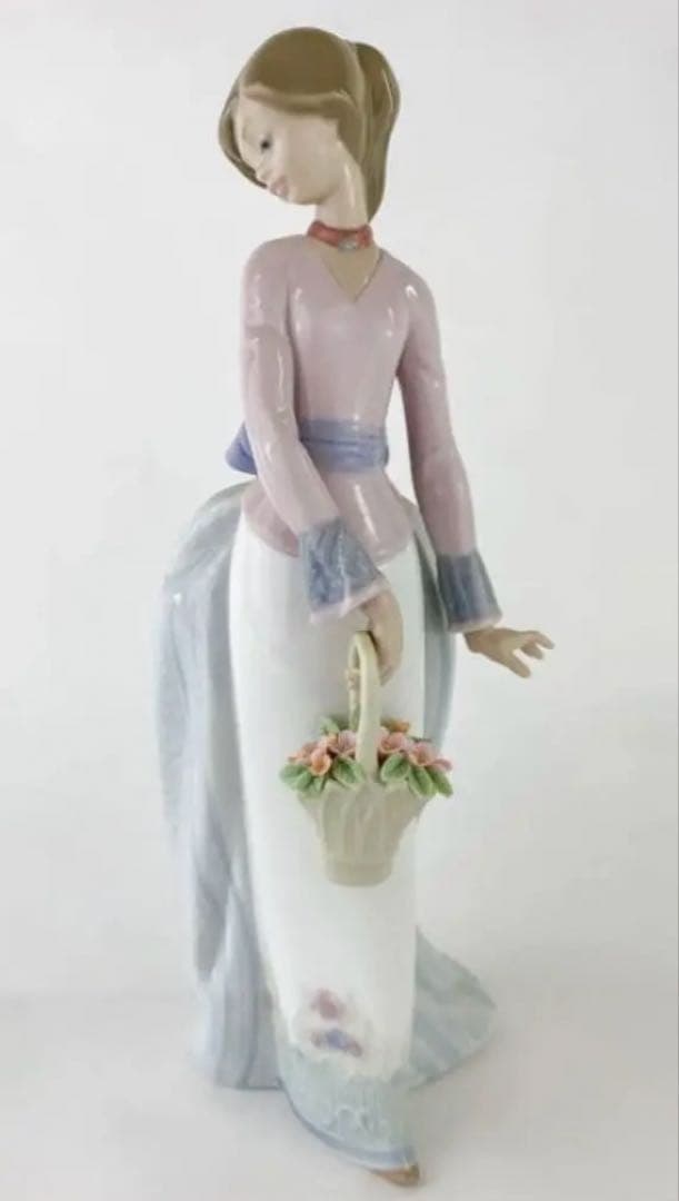 【会員限定品】リヤドロ　1994年　BASKET OF LOVE