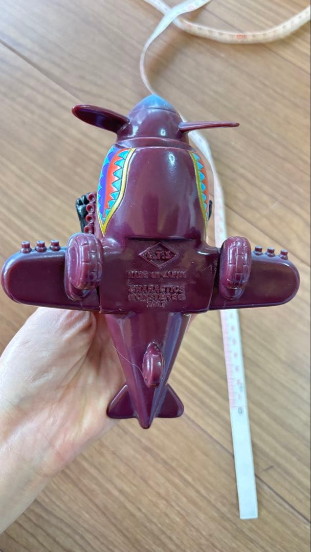 猿 飛行機 フィギュア ヘルメット付き
