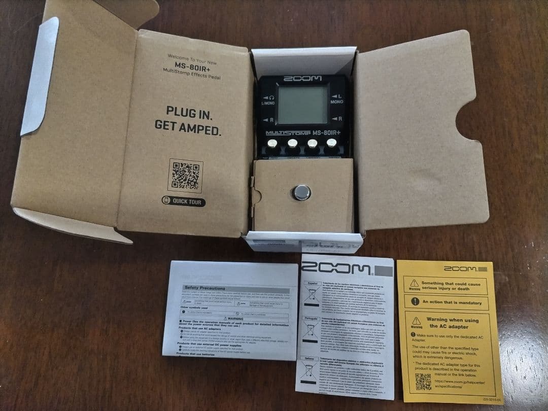 ギター ZOOM MULTISTOMP MS-80IR+