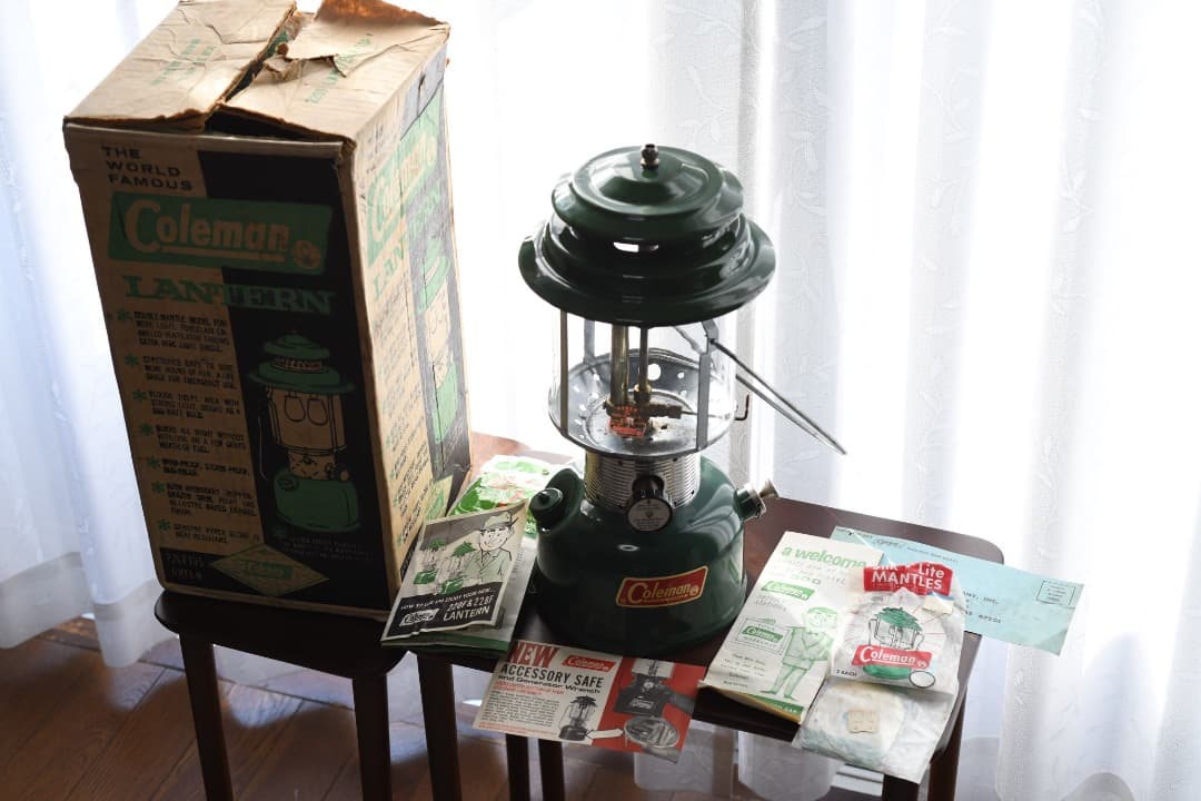 1966年12月製 Coleman コールマン 220F ランタン パテペンロゴ