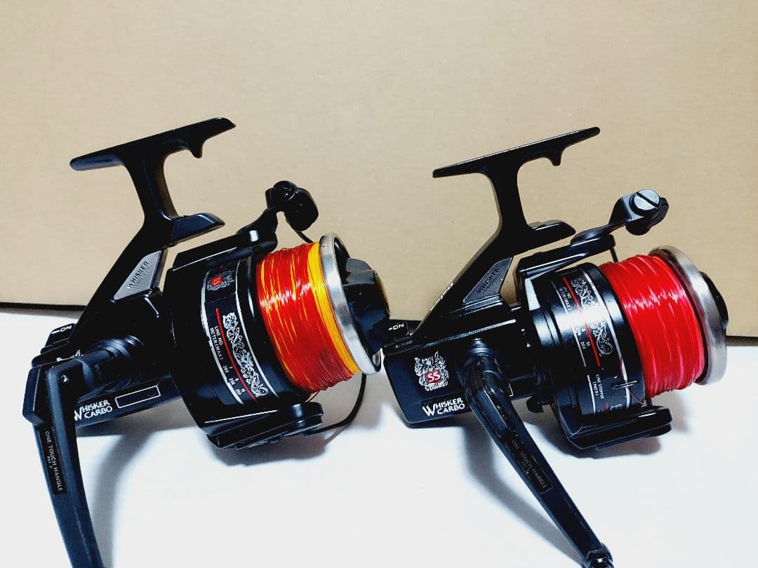 2台セット Daiwa ウィスカーカーボ SS-5000 鯉釣り 鯉竿