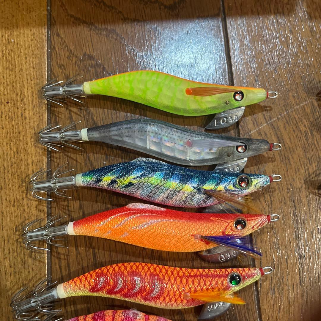 デュエル　パタパタ　エギ　3号　18本セット　デュエルのケース付き！