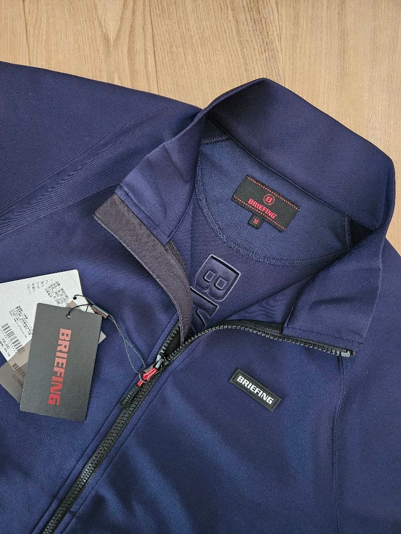 【BRIEFING】3D LOGO BLOUSON　ネイビー　M　新品未使用