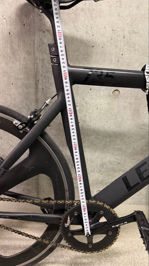 LEADER BIKE リーダーバイクブラック　735TR XLサイズ　カスタム