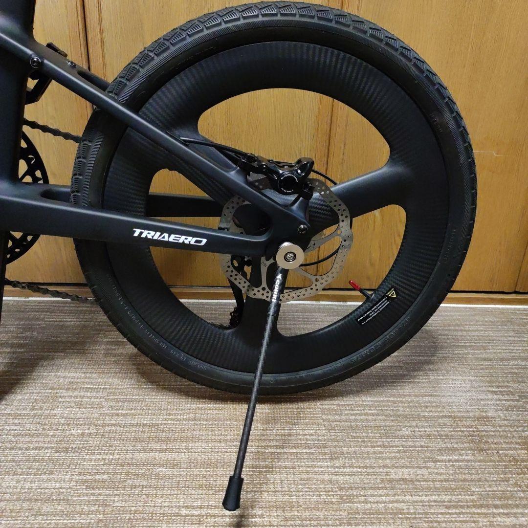 I CAN Ｆ1 折りたたみカーボンミニベロ マットブラック