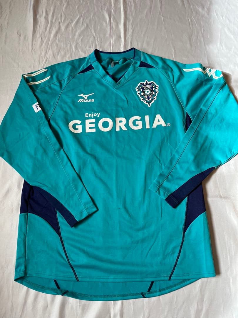 【レア】アビスパ福岡 年代モノ長袖ユニフォーム Ｏサイズ　非売品
