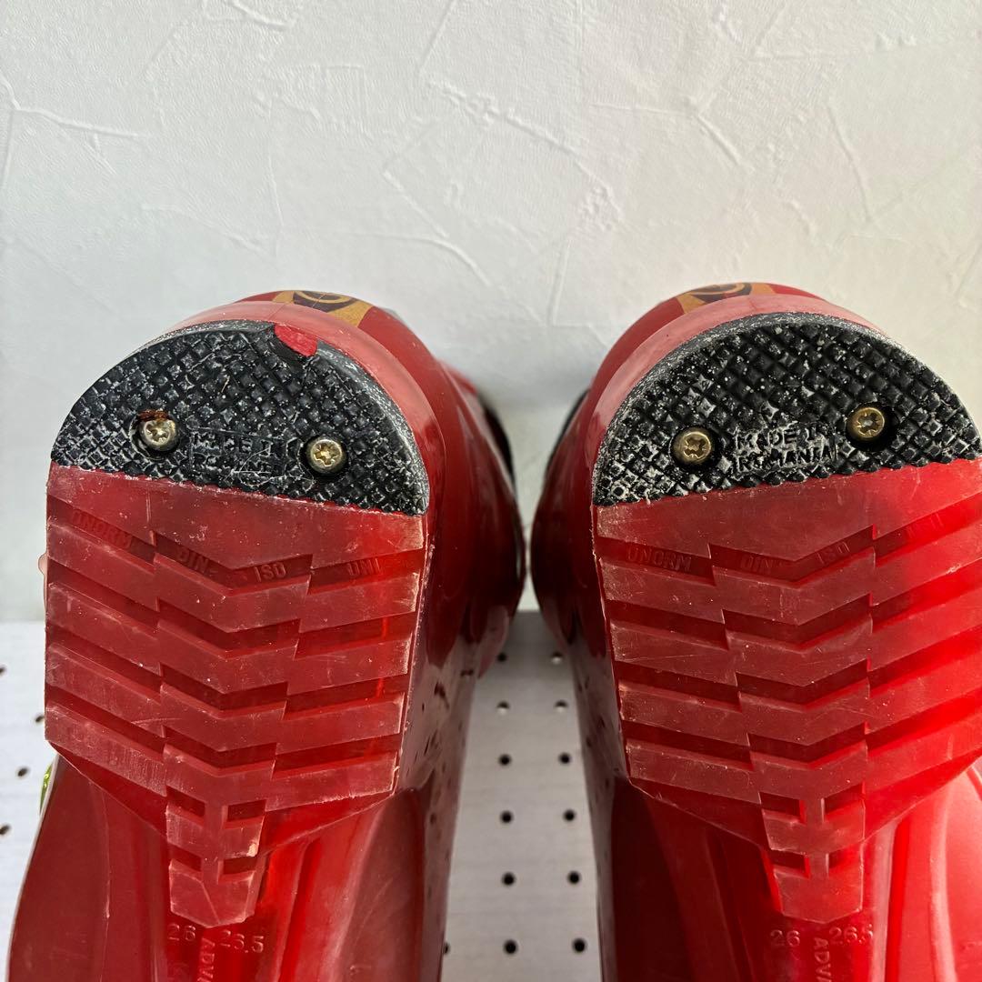SALOMON COURSE 26.5 レッドスキー靴