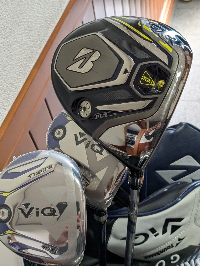 ■美品 ツアーＢ DR VIQ 3W 5W 6-9 P ウェッジ ブリヂストン■