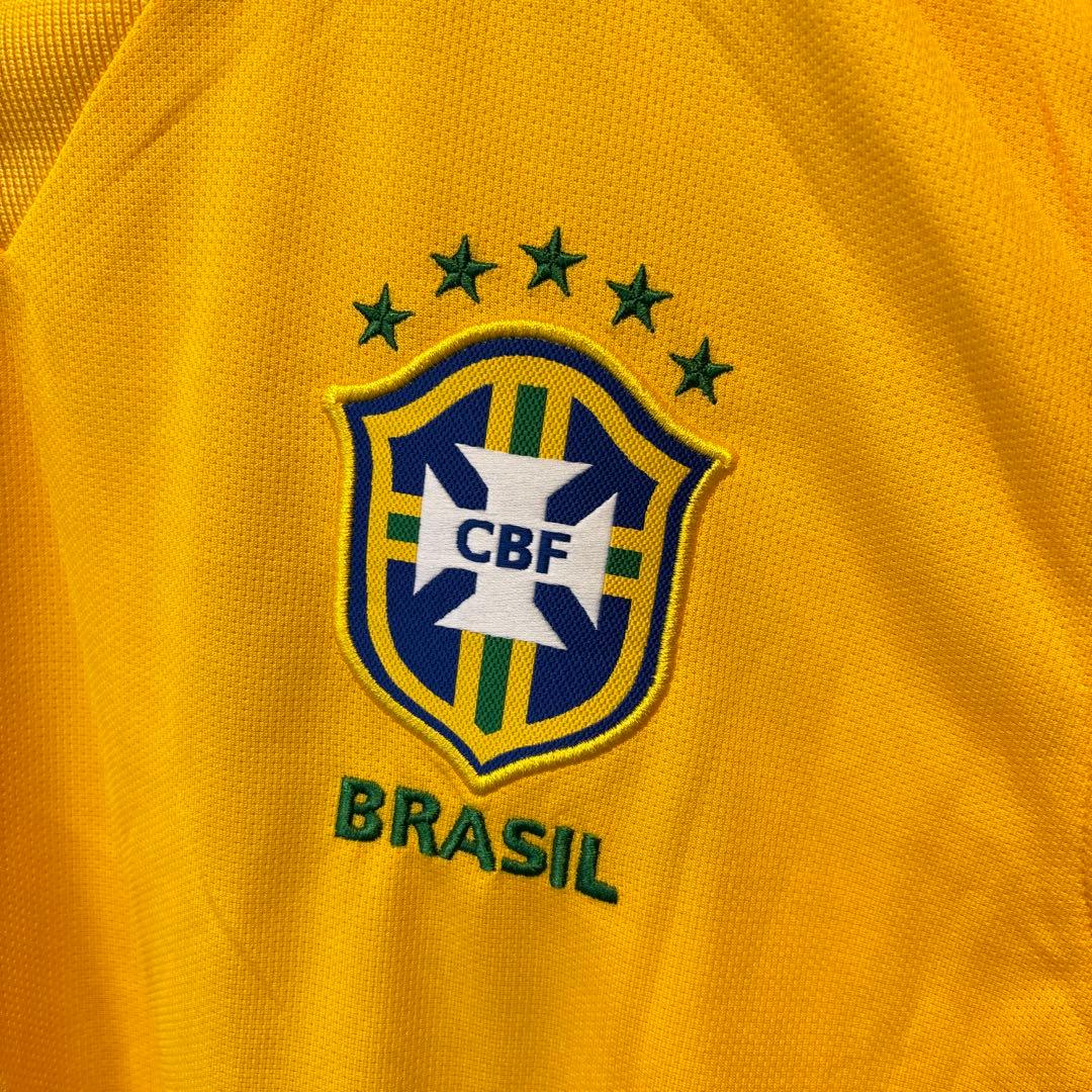 新品 NIKE 2014W杯 ブラジル代表 公式ユニフォーム ゲームシャツ L