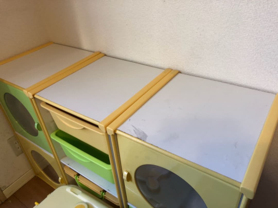 引き取り限定  子ども 収納 ボックス 家具 本棚