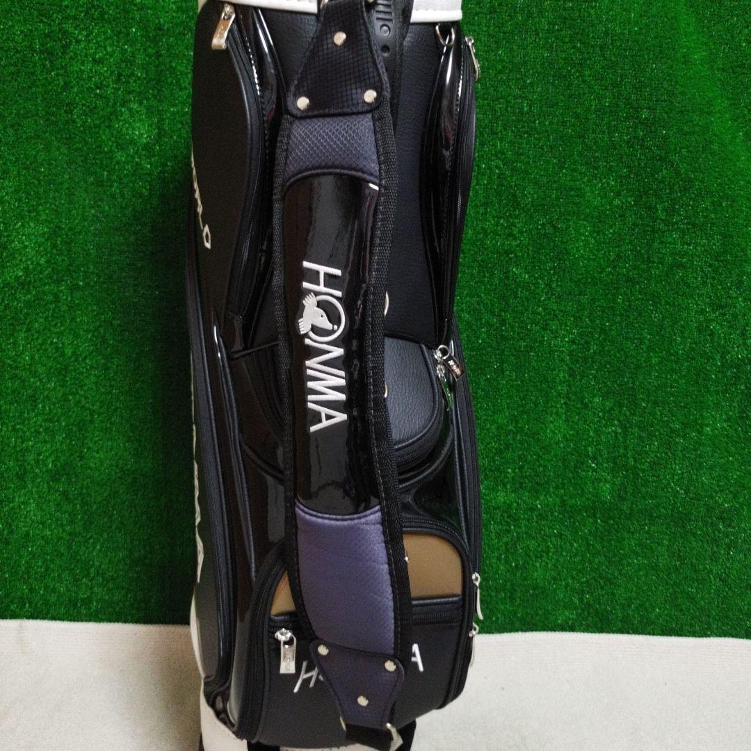 HONMA TW WORLD キャディバッグ 黒/金 フード無し
