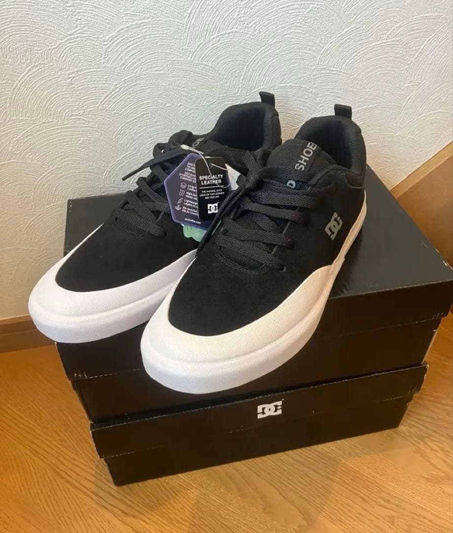 【新品 2足!】DC shoes スニーカー ブラック スケシュー 27cm