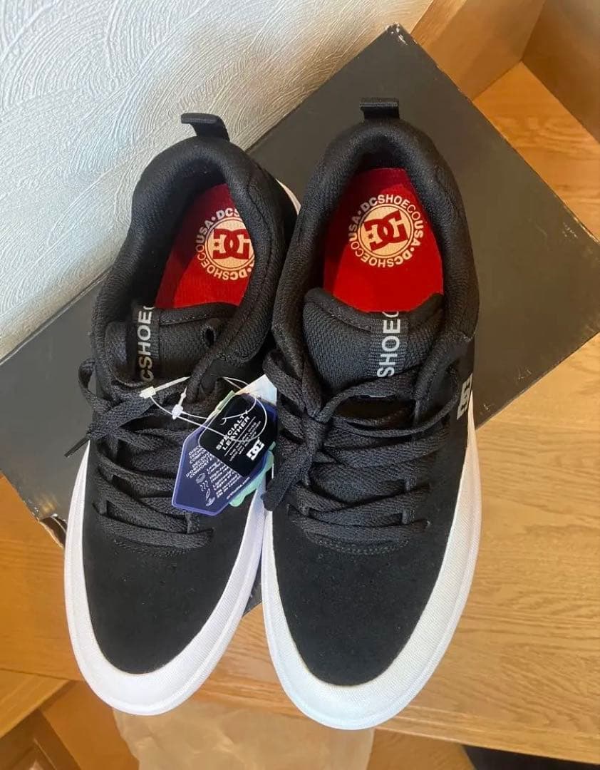 【新品 2足!】DC shoes スニーカー ブラック スケシュー 27cm