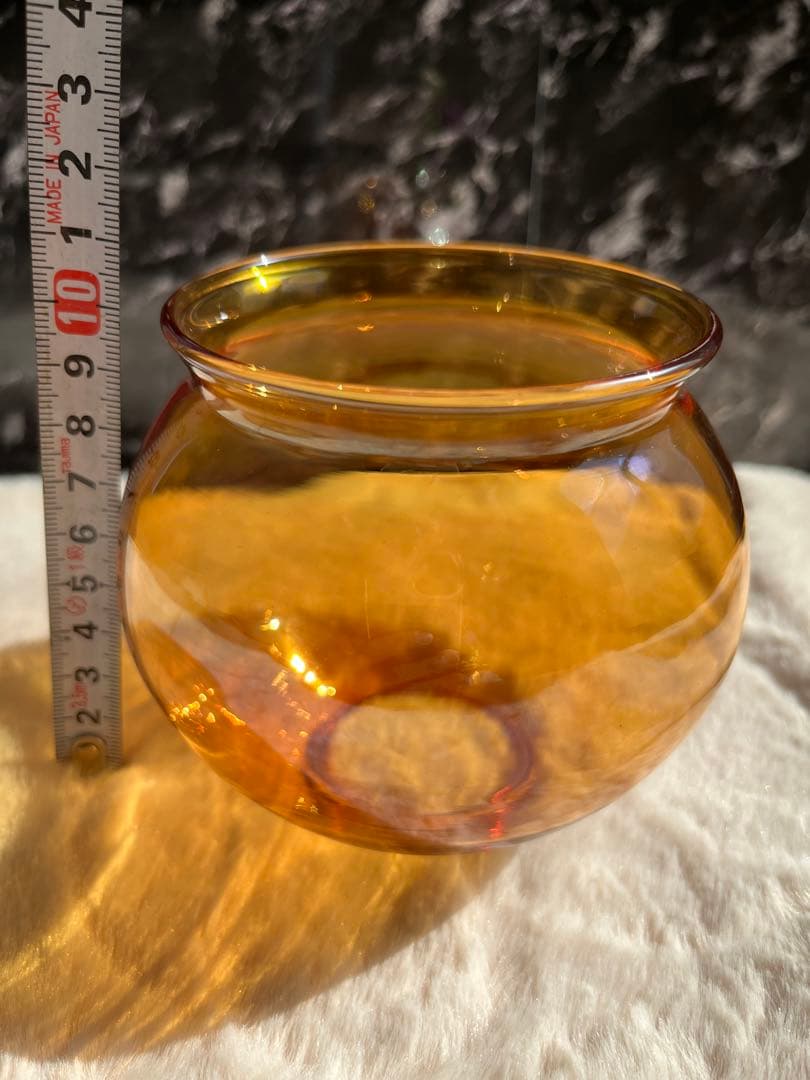 Tilleyランタン（玉ねぎ)交換用ホヤ　琥珀色