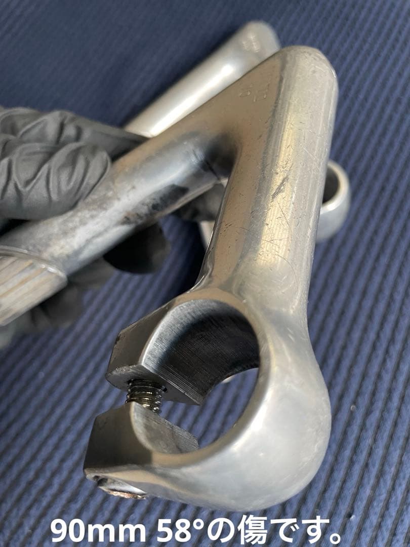 NJS NITTO 軽合ステム 120mm 110mm 90mm 競輪　ピスト