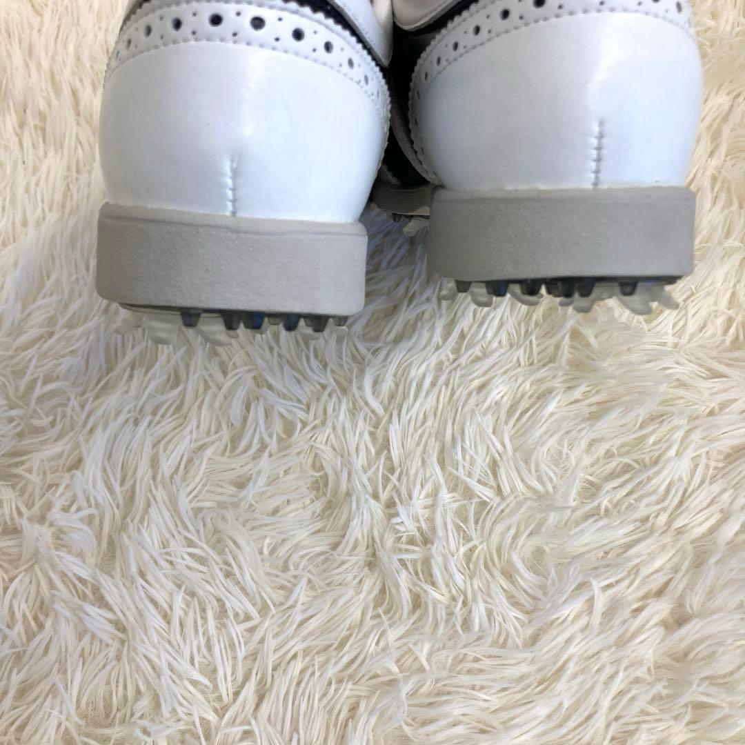 美品　aJADE ゴルフシューズ　バイカラー　2way