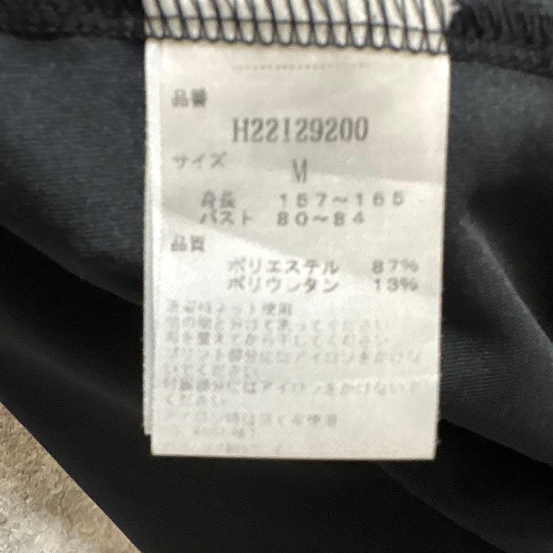 キャロウェイ モックネック　半袖ゴルフワンピース　Mレディースゴルフウェア　黒
