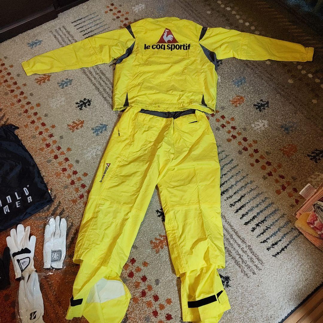 le coq sportif イエロー レインウェア