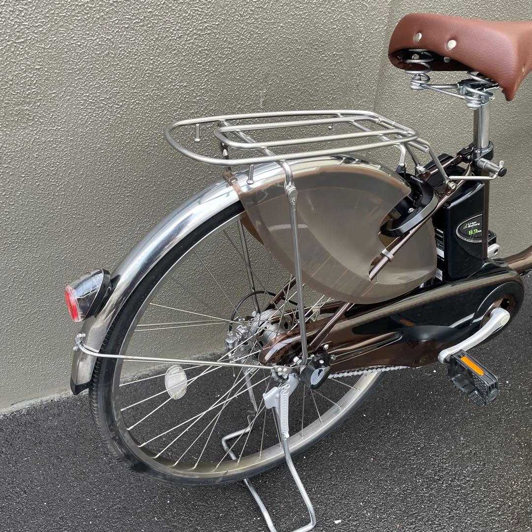 パナソニック電動アシスト自転車26インチブラウン
