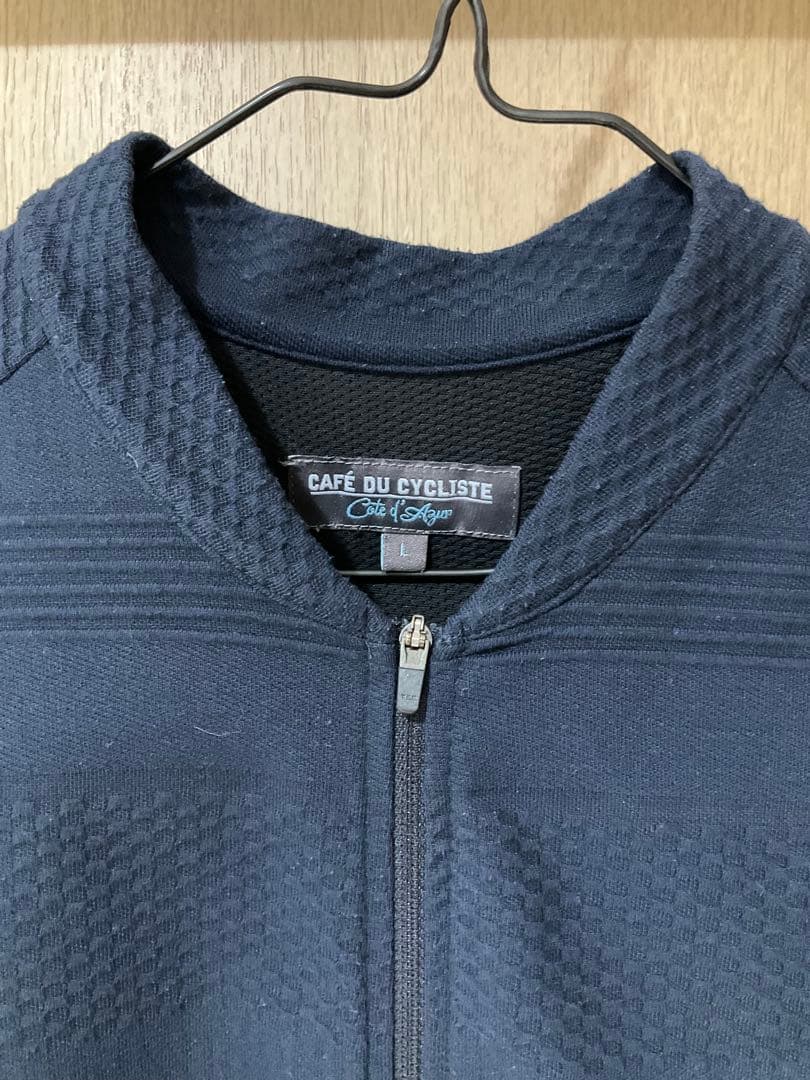 Café du Cycliste サイクルジャージ コリンヌLサイズ ネイビー