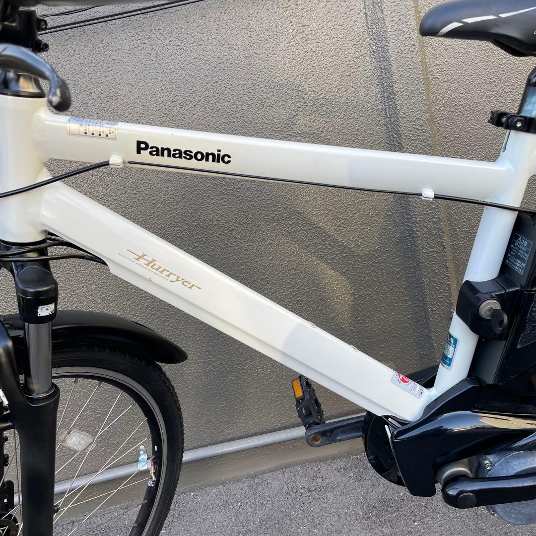 パナソニック電動アシスト自転車26インチ スポーツ型 ホワイト