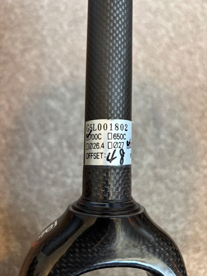 RITCHEY CARBON WCS フロントフォーク