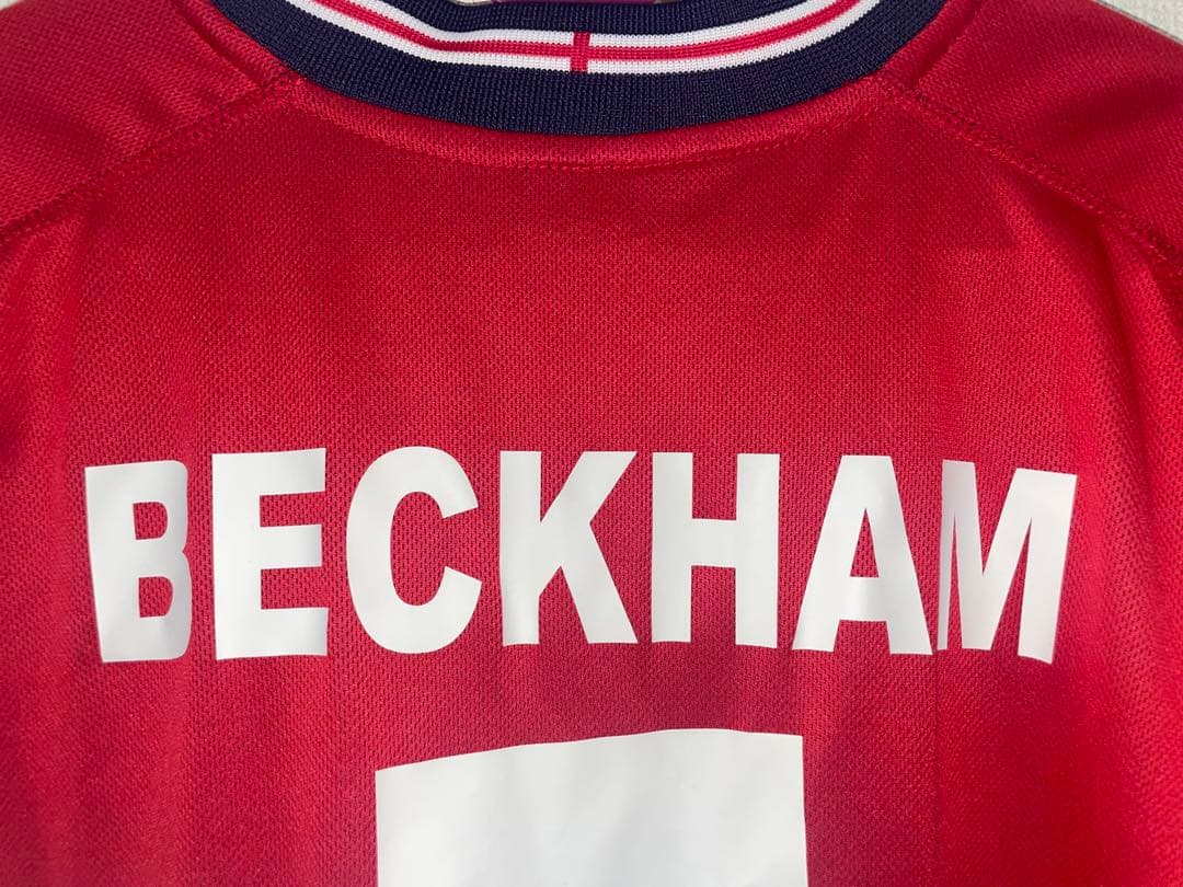 イングランド代表 BECKHAM ベッカム 7 リバーシブルユニフォーム 長袖