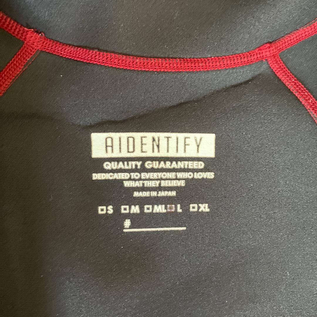 AIDENTIFY バーガンディ ウェットスーツ タッパー