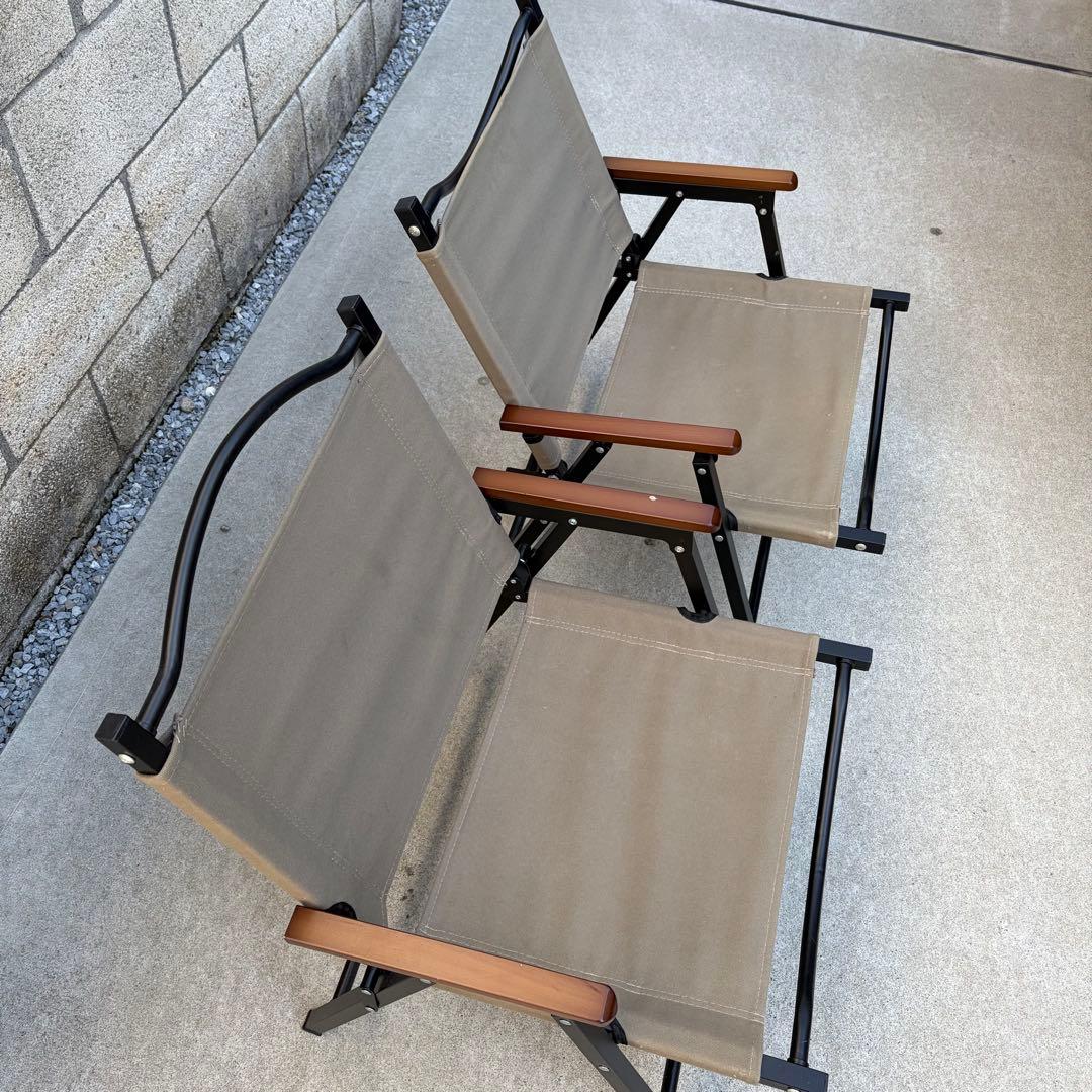 アウトドアチェア 折りたたみ キャンプ 軽量 アウトドア イス 2脚セット