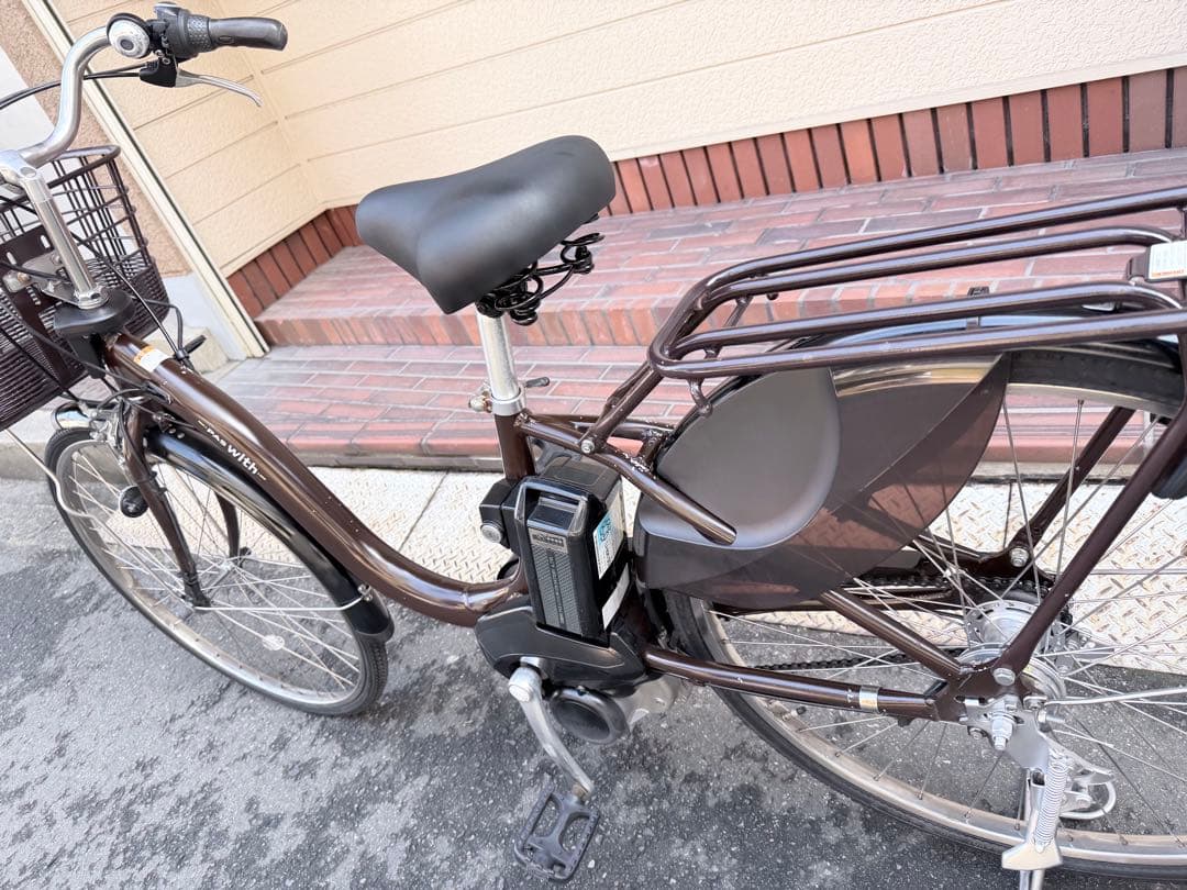 大阪府　ヤマハ　電動アシスト自転車 ブラウン　26インチ