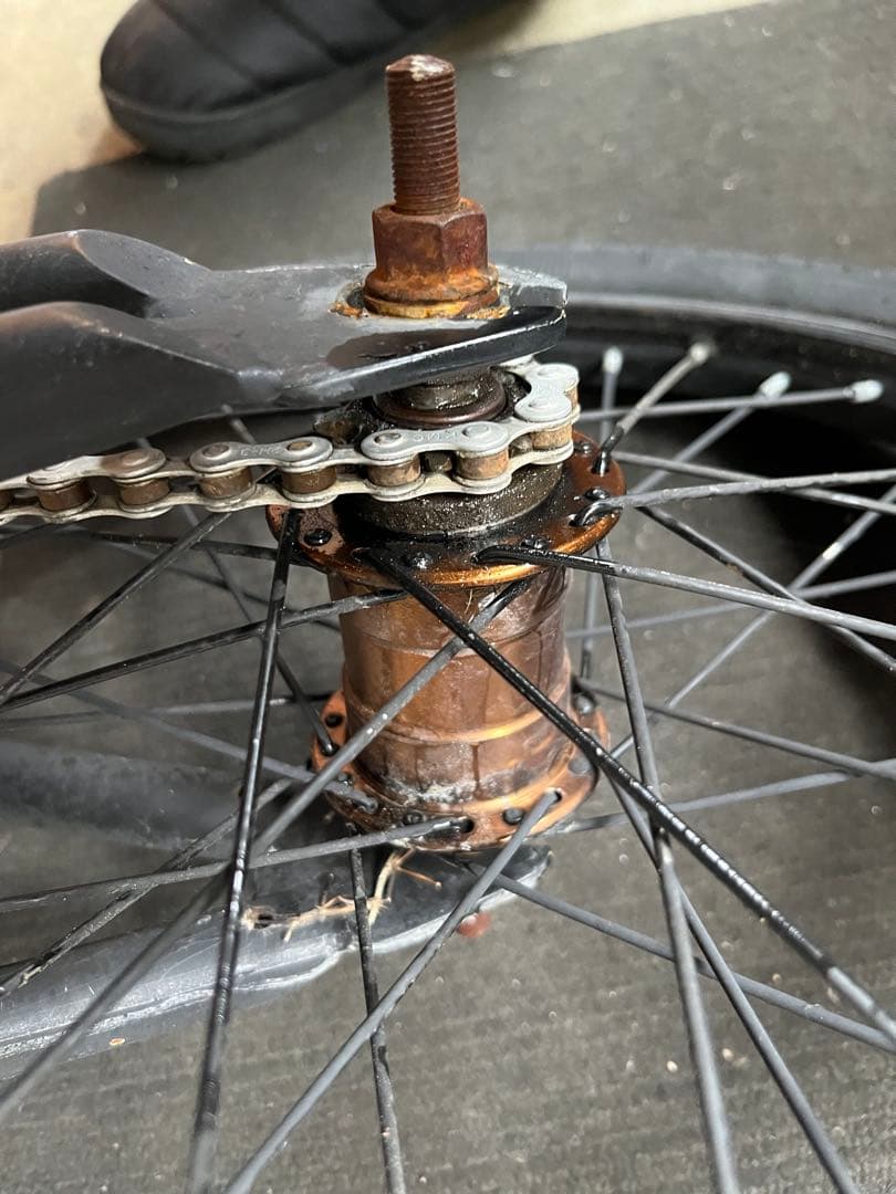 未整備　ARES STN 16インチ　BMX フラットランド