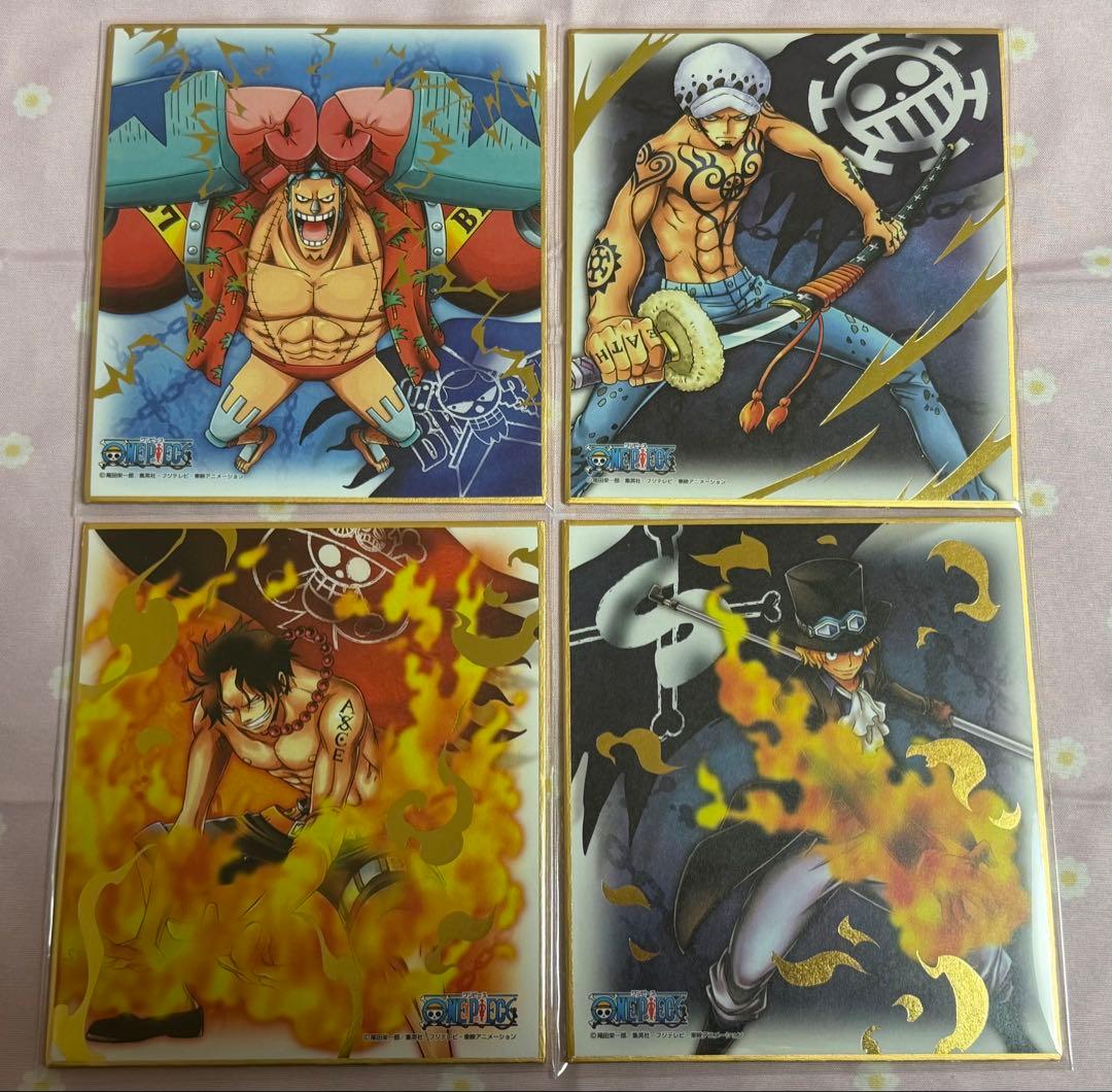 ONE PIECE 色紙